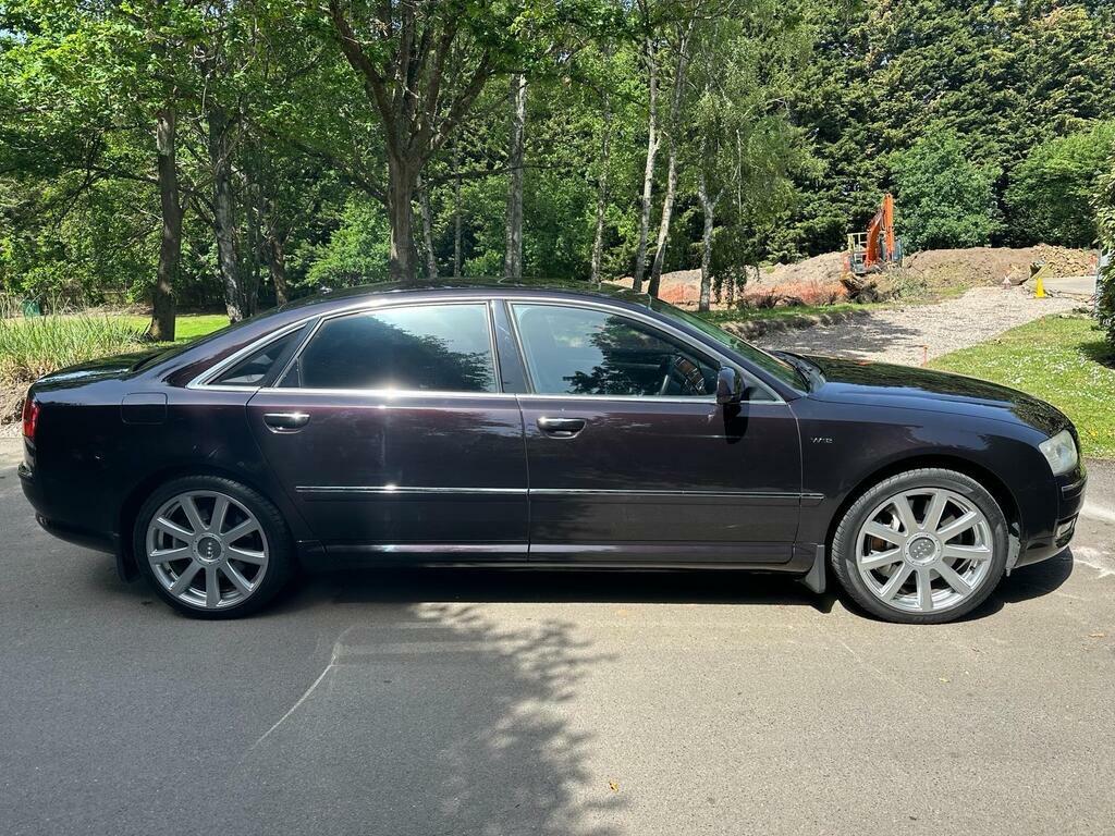 Audi A8 6.0 W12 Quattro Black #6