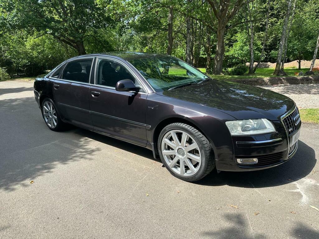Audi A8 6.0 W12 Quattro Black