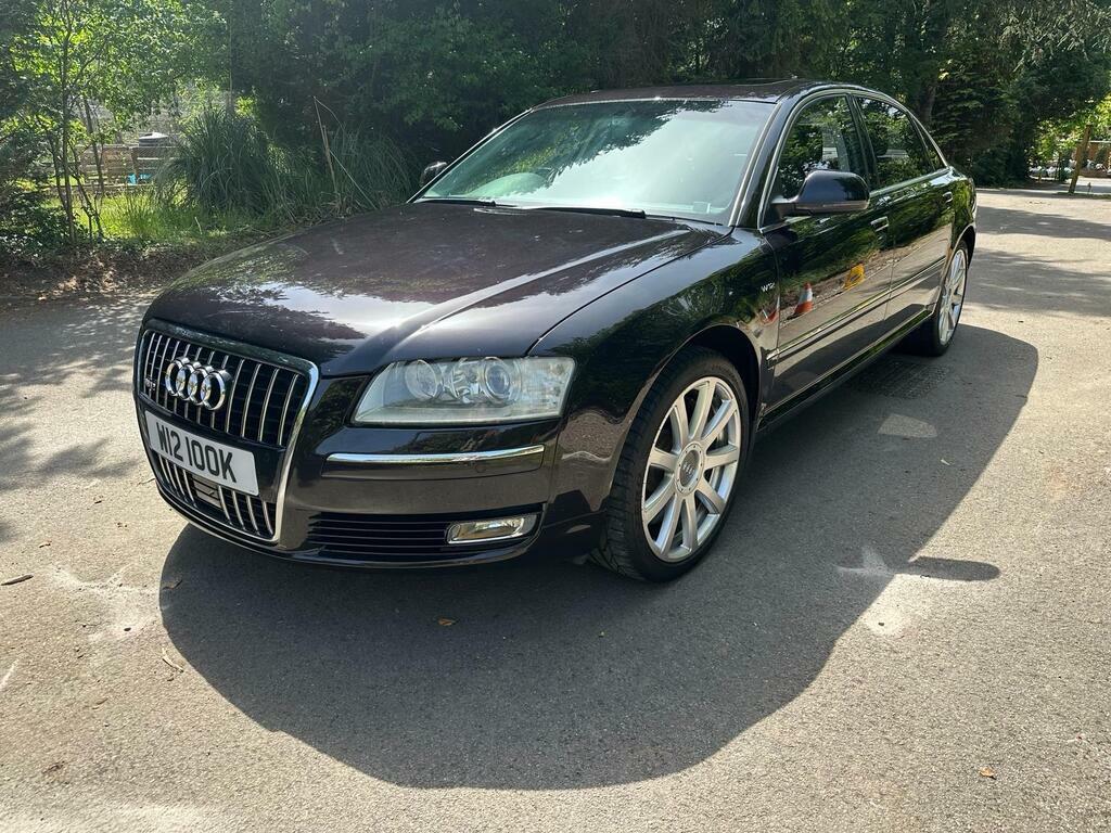 Audi A8 6.0 W12 Quattro Black #3