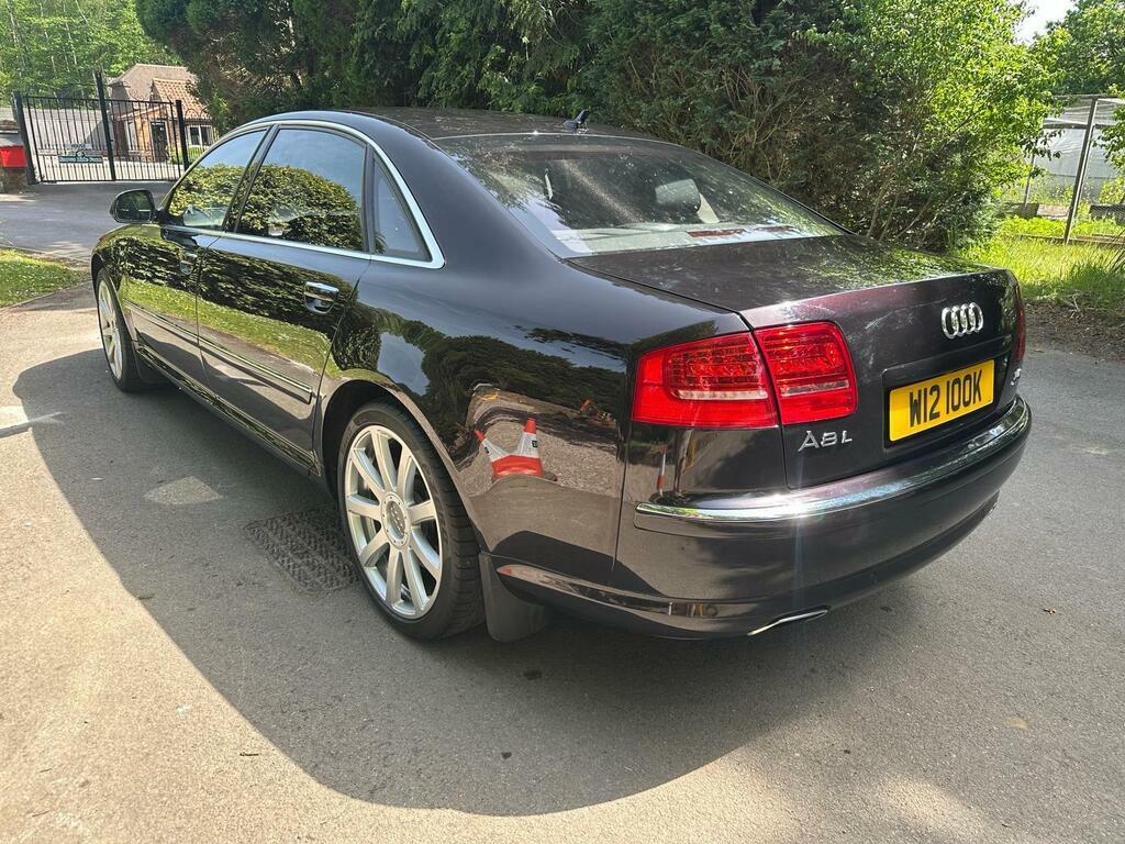 Audi A8 6.0 W12 Quattro Black #2