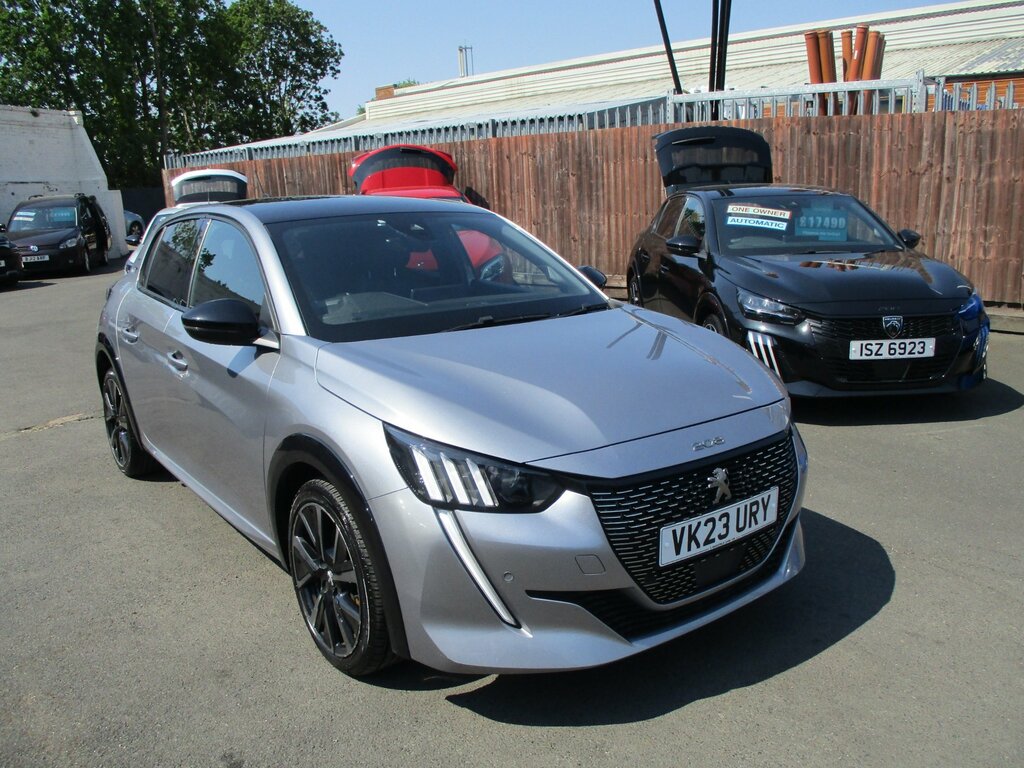 Peugeot 208 1.2 Puretech Gt Hatchback Eat Euro 6 S Grey