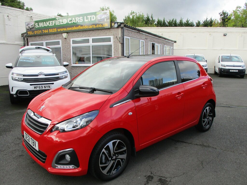 Peugeot 108 Allure 5-Door OE21TBV Red #4