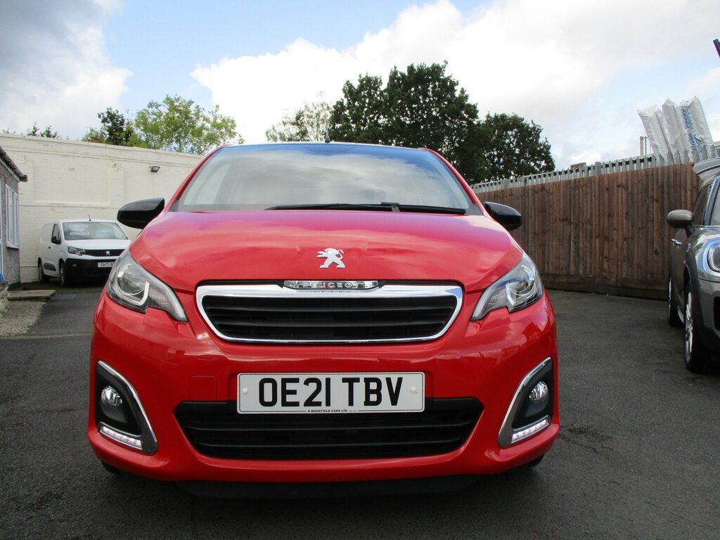 Peugeot 108 Allure 5-Door OE21TBV Red #6