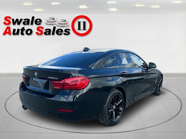 BMW 4 Series Gran Coupe 2.0 420D Sport Hatchback YD68BKE Black #6