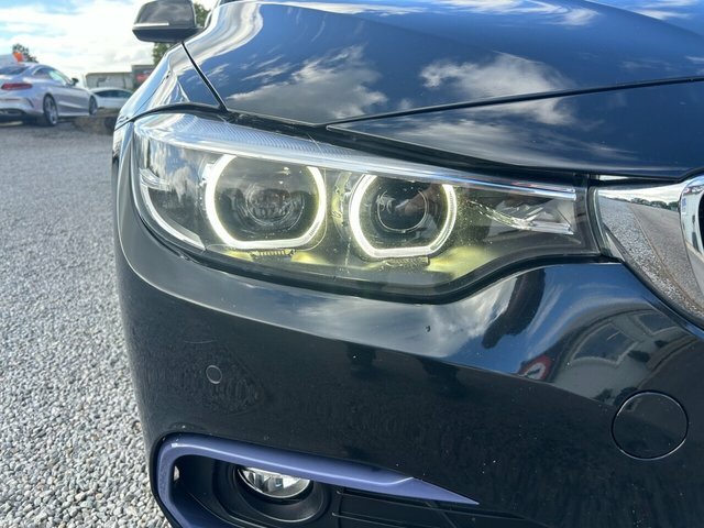 BMW 4 Series Gran Coupe 2.0 420D Sport Hatchback YD68BKE Black #4