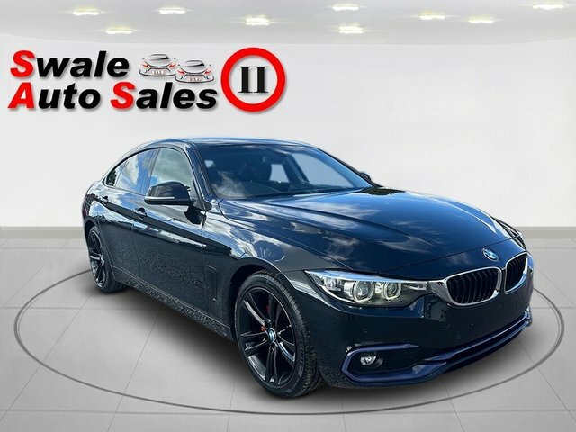 BMW 4 Series Gran Coupe 2.0 420D Sport Hatchback YD68BKE Black #3