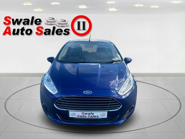 Ford Fiesta 1.0T Ecoboost Zetec Hatchback YD66FWS Blue #2