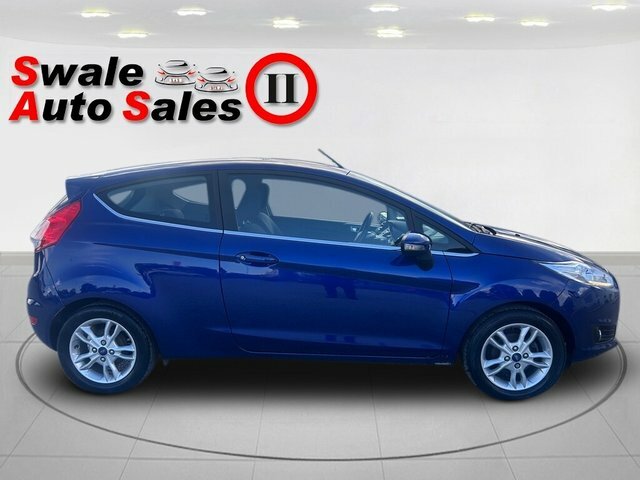 Ford Fiesta 1.0T Ecoboost Zetec Hatchback YD66FWS Blue #6