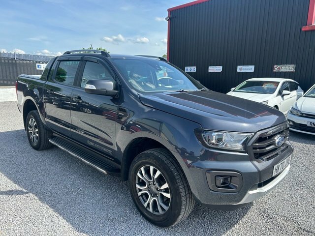 Ford Ranger 2.0 Ecoblue Wildtrak Pickup HK70JVE Grey #2