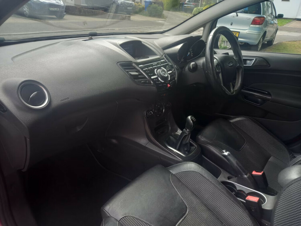 Ford Fiesta 1.6 Tdci Titanium X Hatchback Eu MX14YSR Red #5