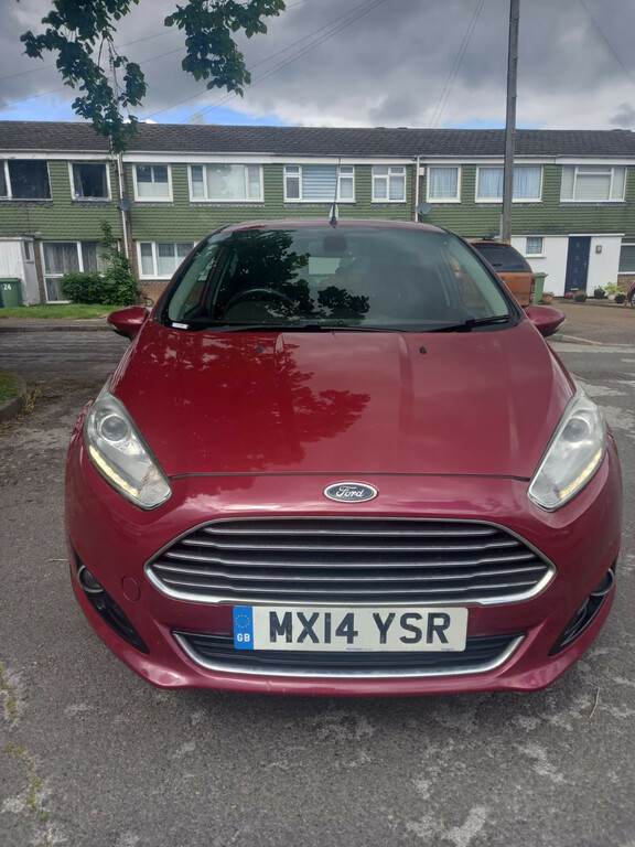 Ford Fiesta 1.6 Tdci Titanium X Hatchback Eu MX14YSR Red #2