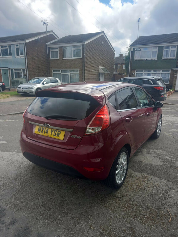 Ford Fiesta 1.6 Tdci Titanium X Hatchback Eu MX14YSR Red #4