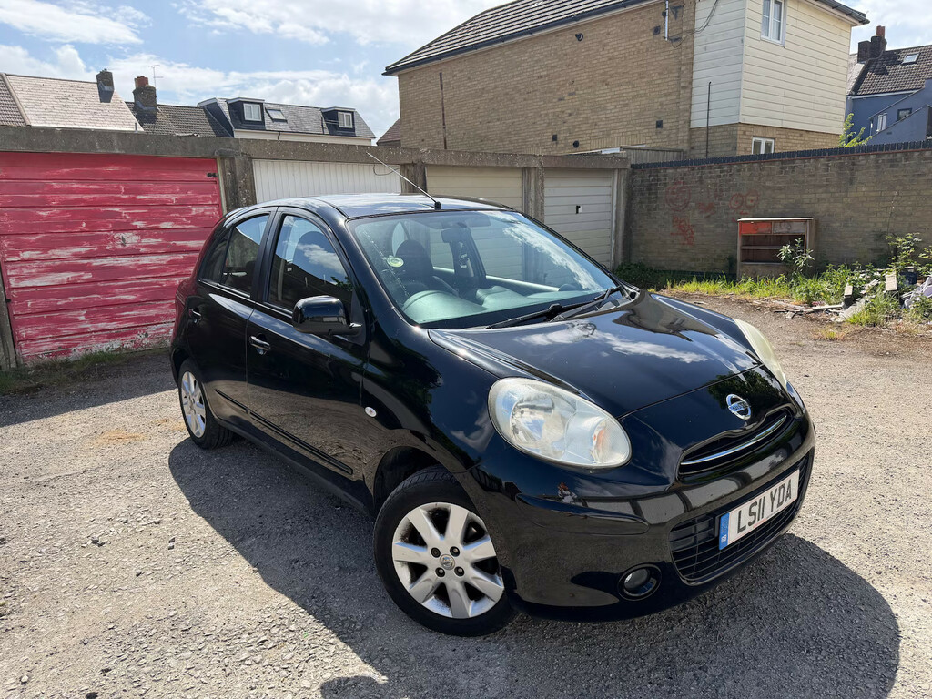 Nissan Micra 1.2 12V Acenta Hatchback Euro 5 Black