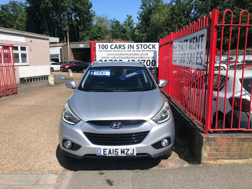 Hyundai Ix35 1.7 Crdi Se Suv Euro 5 S S Na EA15MZJ Silver #2