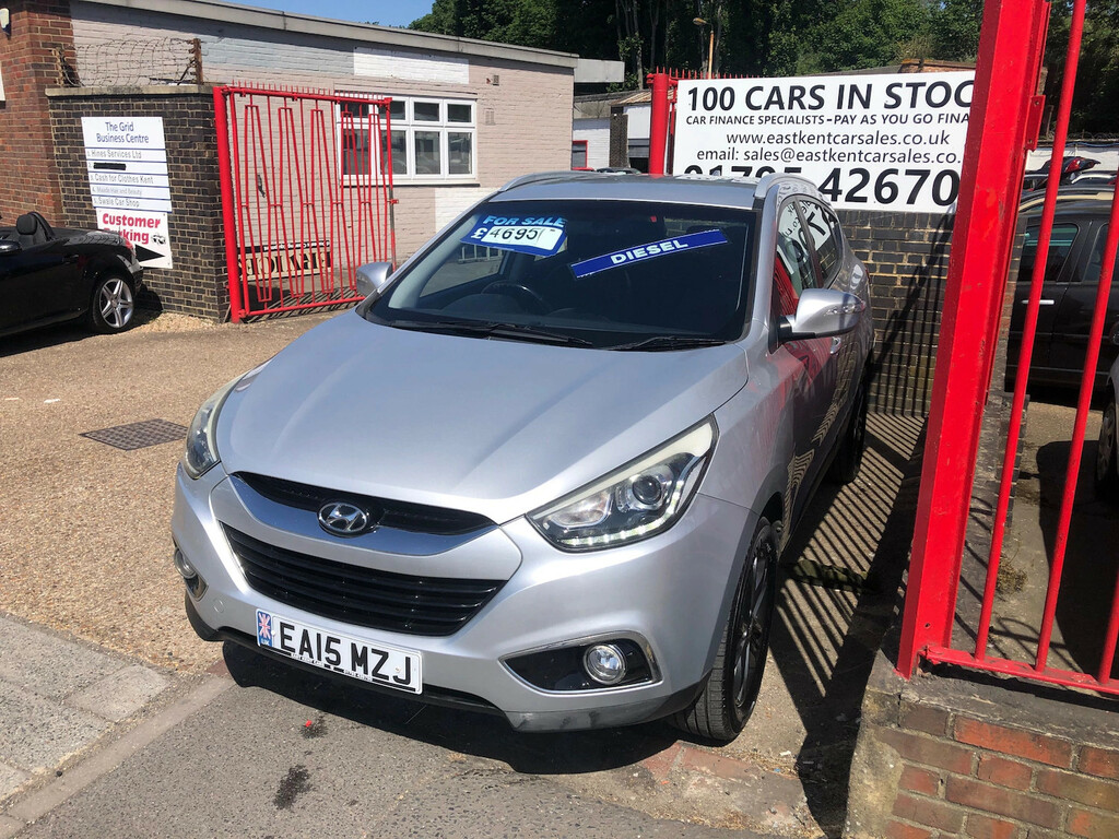 Hyundai Ix35 1.7 Crdi Se Suv Euro 5 S S Na EA15MZJ Silver #3