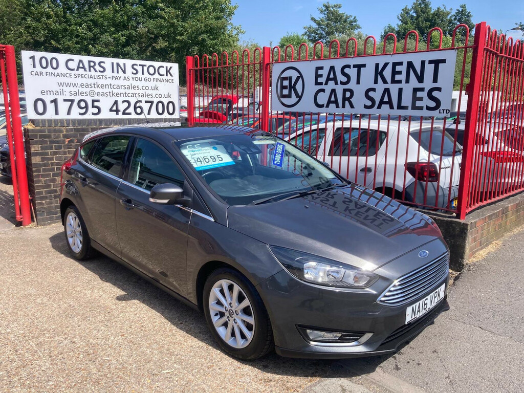 Ford Focus 1.5 Tdci Titanium Hatchback Euro Grey