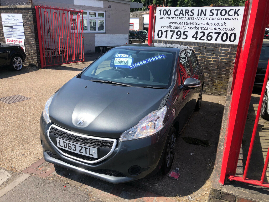 Peugeot 208 1.4 Hdi Access Hatchback Euro 5 Grey #3