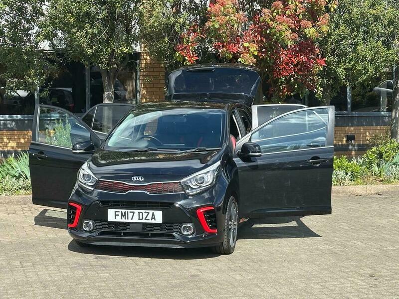 Kia Picanto 1.0 Gt-line Euro 6 FM17DZA Black #6