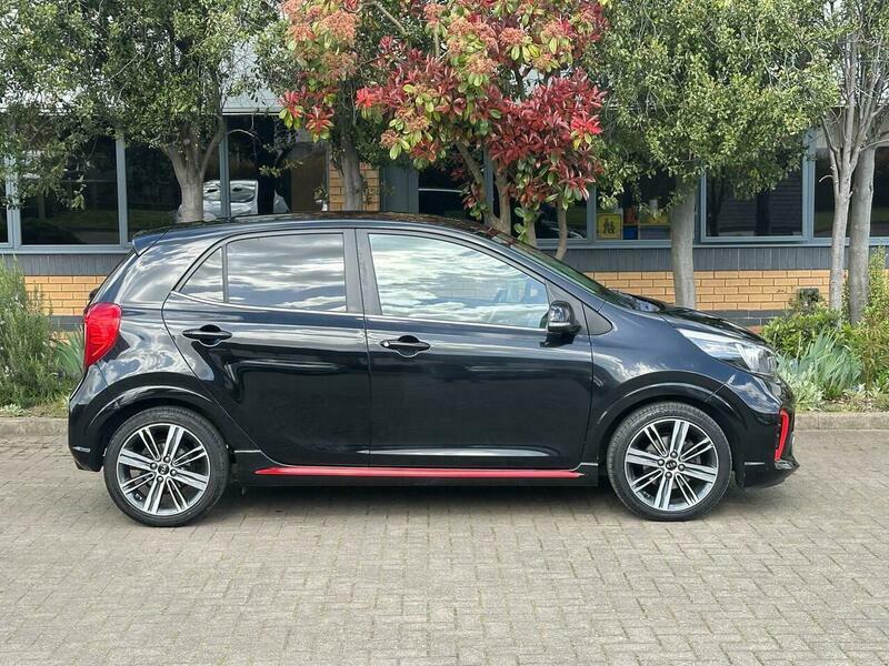 Kia Picanto 1.0 Gt-line Euro 6 FM17DZA Black #3