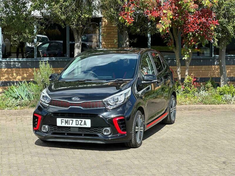Kia Picanto 1.0 Gt-line Euro 6 FM17DZA Black #4