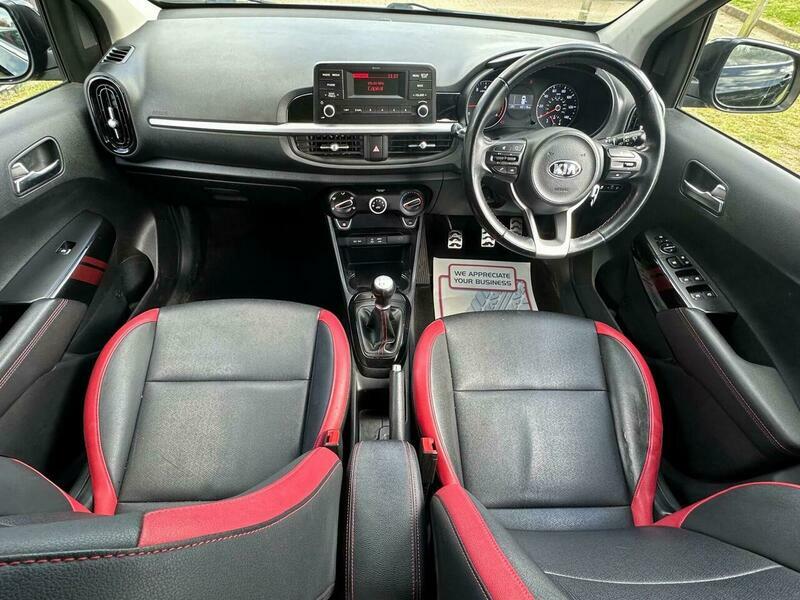 Kia Picanto 1.0 Gt-line Euro 6 FM17DZA Black #5