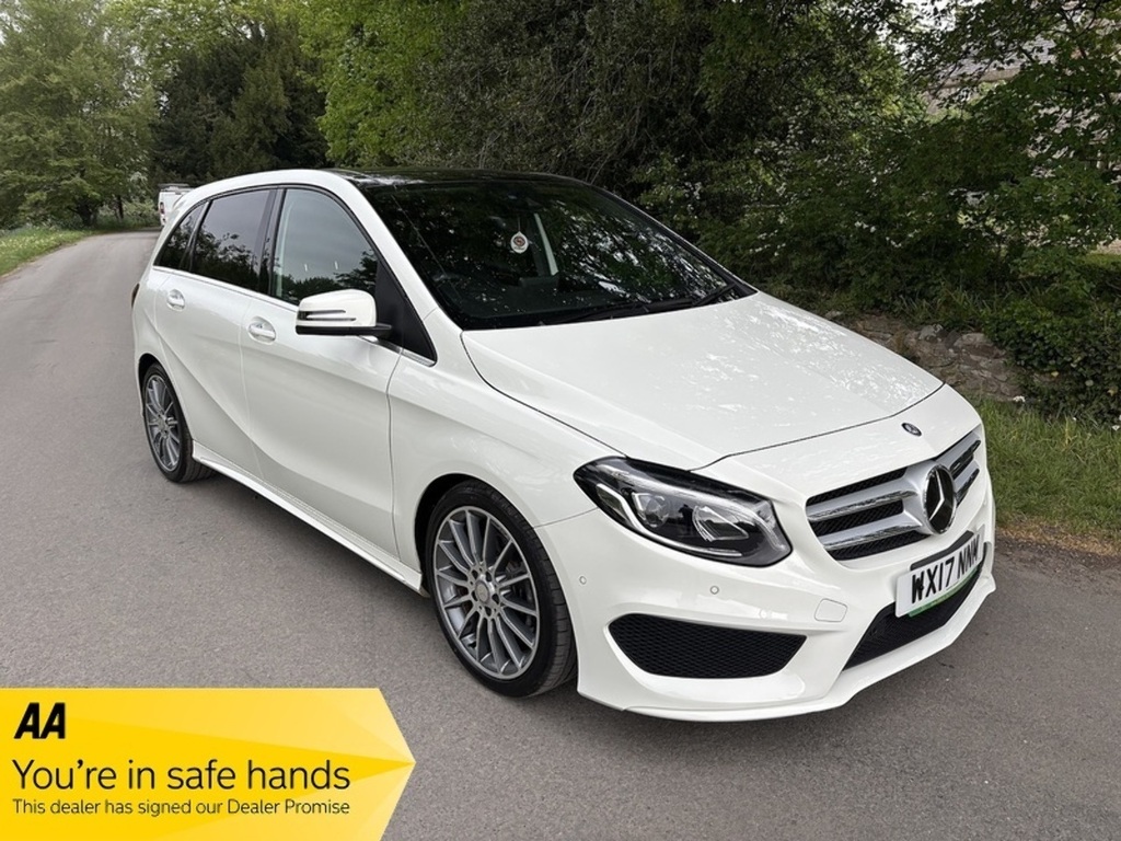 Mercedes-Benz B Class B180 Amg Line U556507 White