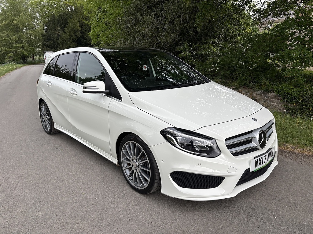 Mercedes-Benz B Class B180 Amg Line U556507 WX17NNM White #2