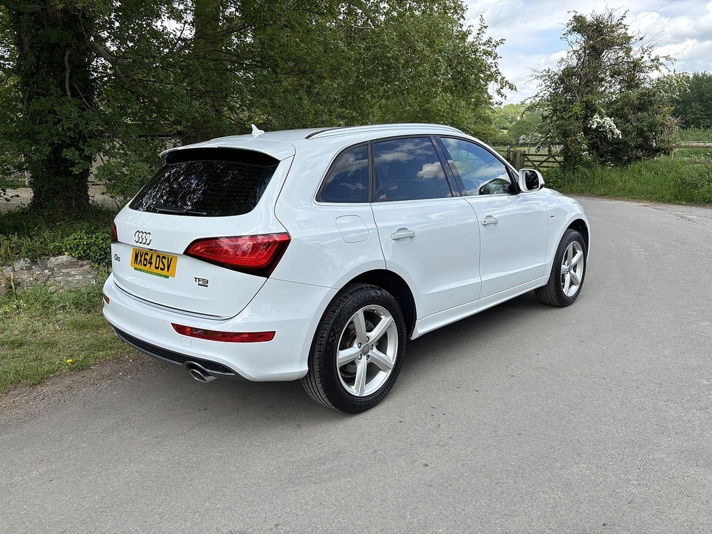 Audi Q5 Tfsi Quattro S Line U556555 White #6
