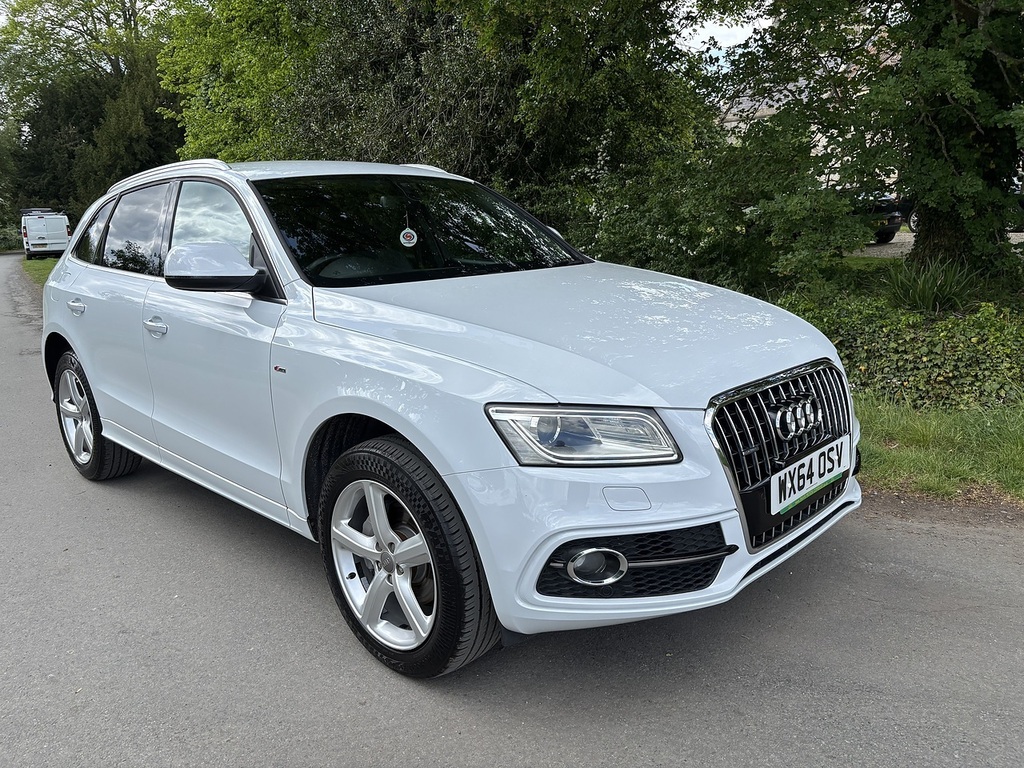 Audi Q5 Tfsi Quattro S Line U556555 White #2