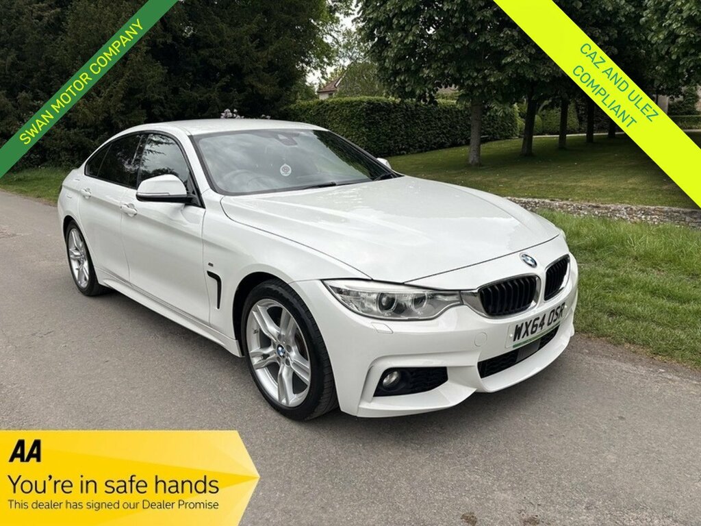 BMW 4 Series Gran Coupe 420I M Sport Gran Coupe U556565 White