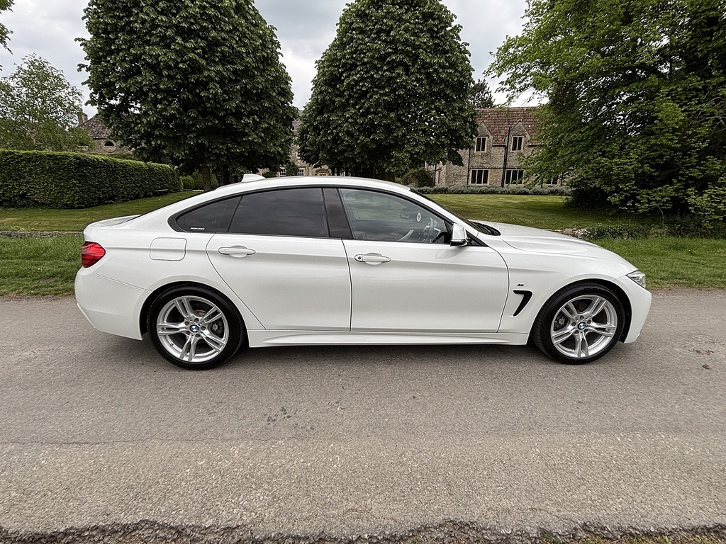 BMW 4 Series Gran Coupe 420I M Sport Gran Coupe U556565 White #5