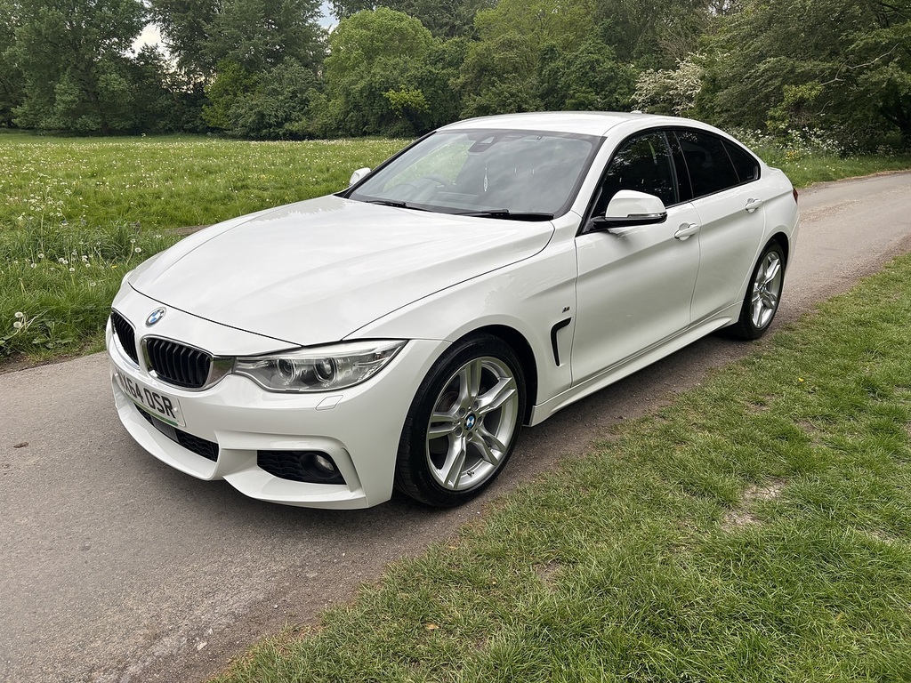 BMW 4 Series Gran Coupe 420I M Sport Gran Coupe U556565 White #3
