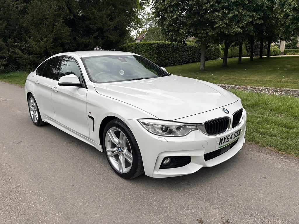 BMW 4 Series Gran Coupe 420I M Sport Gran Coupe U556565 White #2