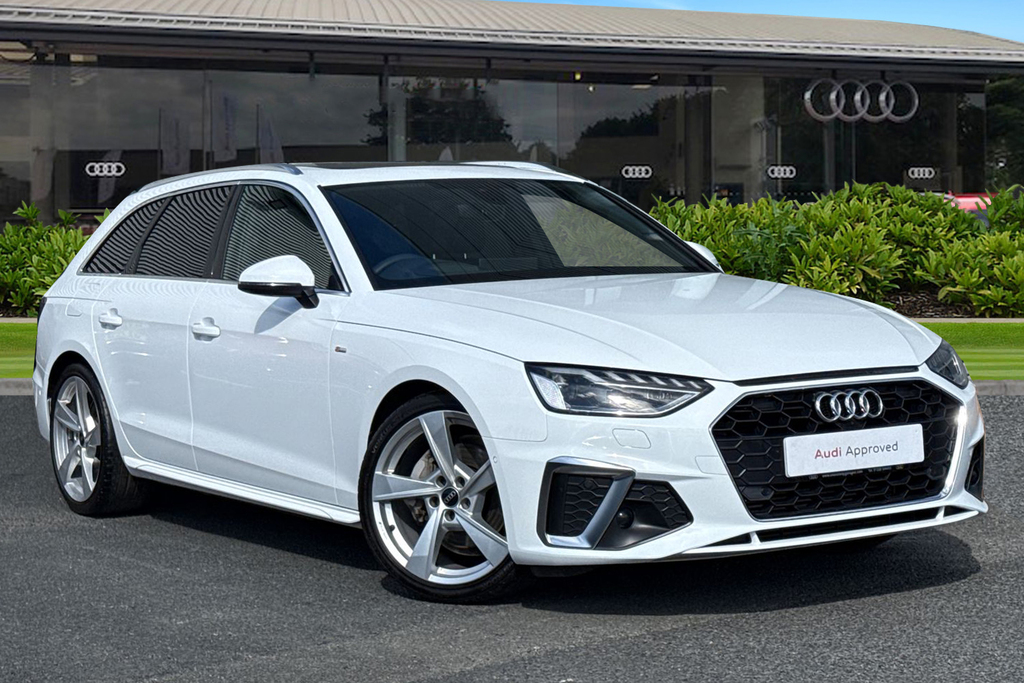 Audi A4 Avant Avant S Line 40 Tfsi 204 Ps S Tronic White