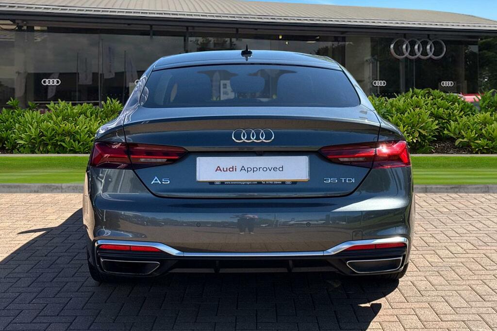 Audi A5 S Line 35 Tdi 163 Ps S Tronic YD23DKJ Grey #4
