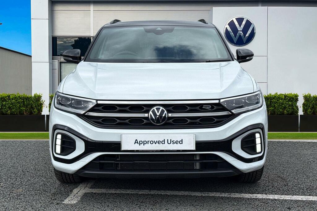 Volkswagen T-Roc 1.5 Tsi Black Edition Dsg Keyless, Rear View CY75DDU White #5