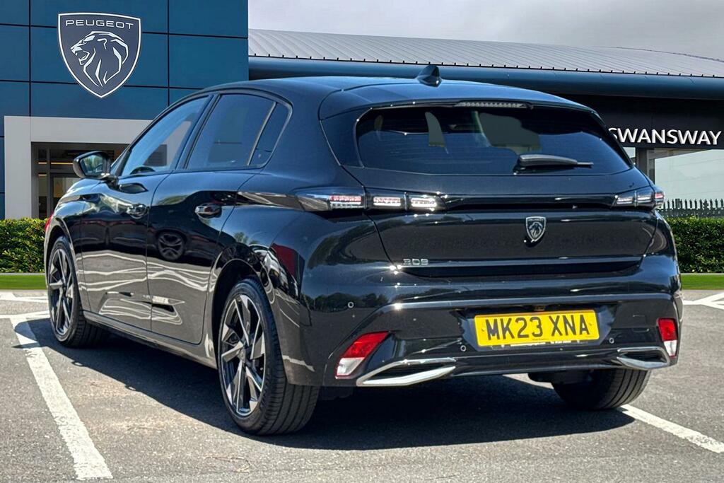Peugeot 308 1.2 Puretech Allure Premium Eat Euro 6 Ss MK23XNA Black #2