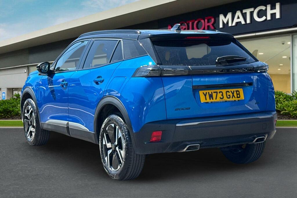 Peugeot 2008 1.2 Puretech Gt Eat Euro 6 Ss YW73GXB Blue #2
