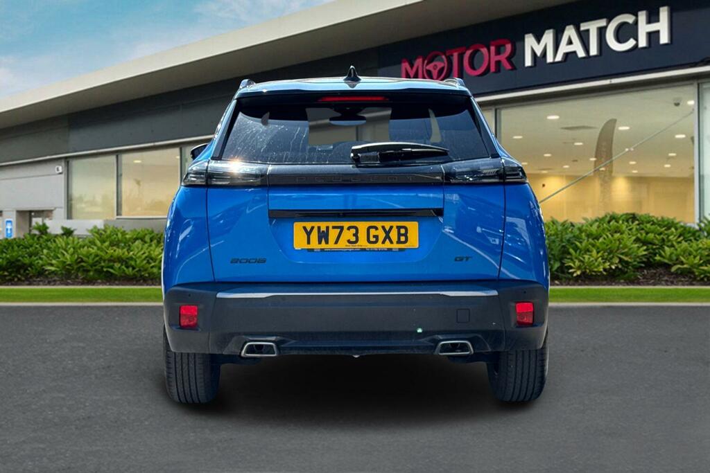 Peugeot 2008 1.2 Puretech Gt Eat Euro 6 Ss YW73GXB Blue #4