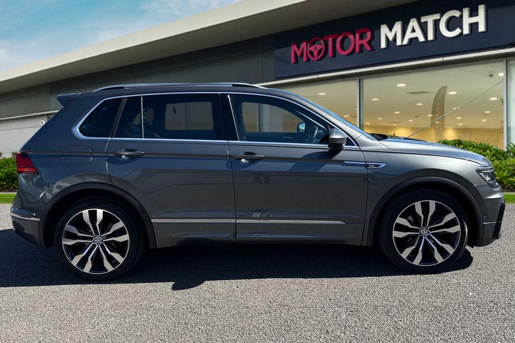 Volkswagen Tiguan 2.0 Tdi R-line Tech Suv 4Motion PX69SYH Grey #3