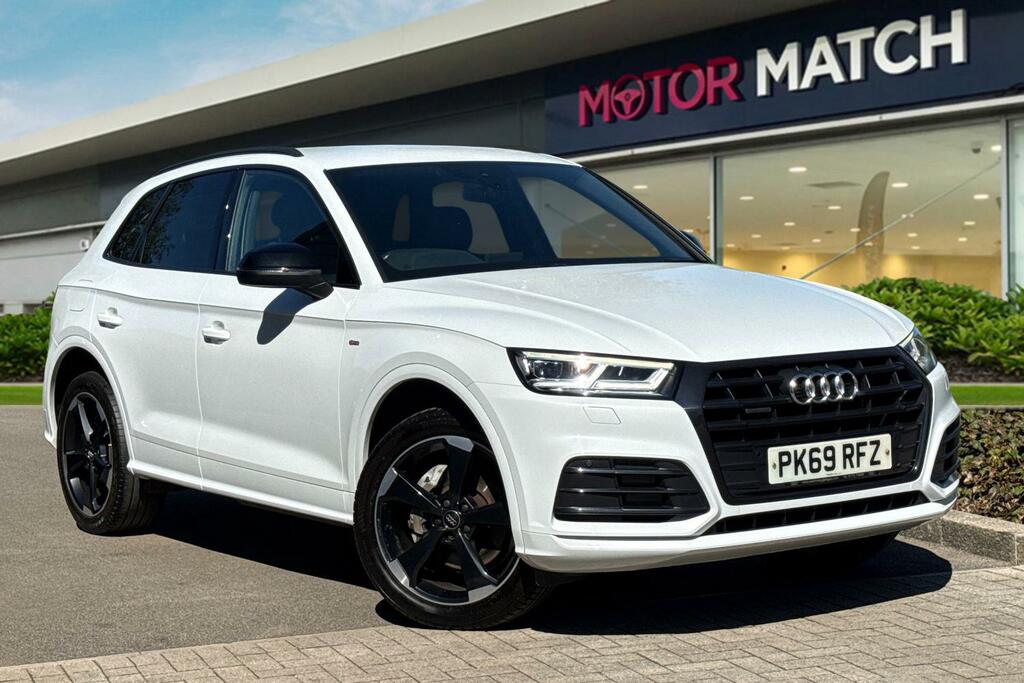 Audi Q5 2.0 Tdi 40 Black Edition S Tronic Quattro Euro 6 White