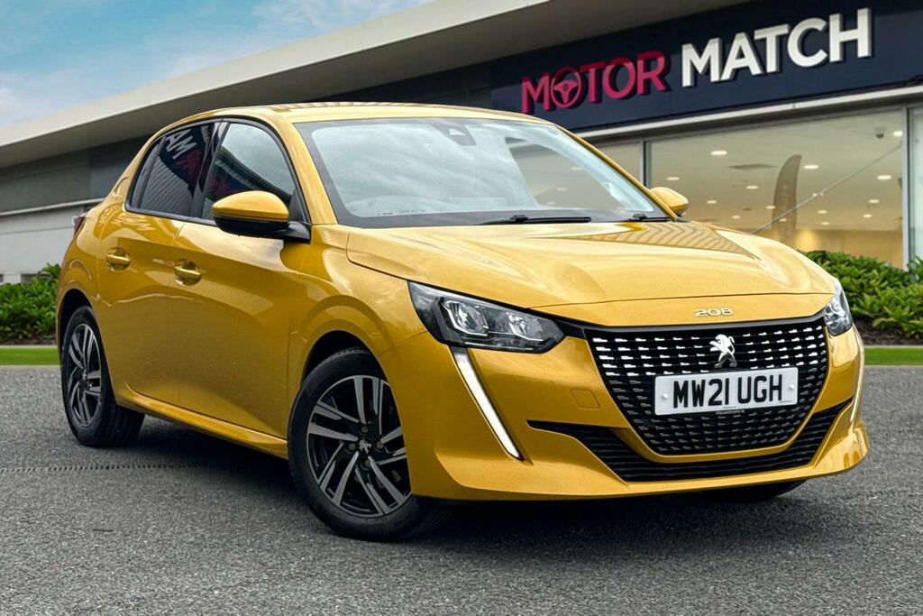 Peugeot 208 1.2 Puretech Allure Premium Euro 6 Ss Yellow