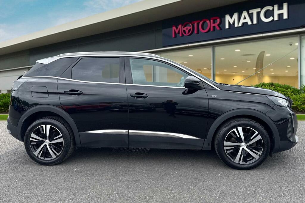 Peugeot 3008 1.2 Puretech Gt Eat Euro 6 Ss SH22VLB Black #3