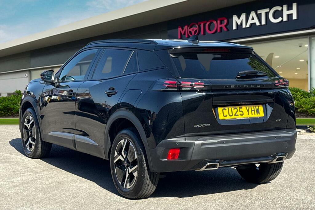 Peugeot 2008 1.2 Puretech Gt Eat Euro 6 Ss CU25YHW Black #2