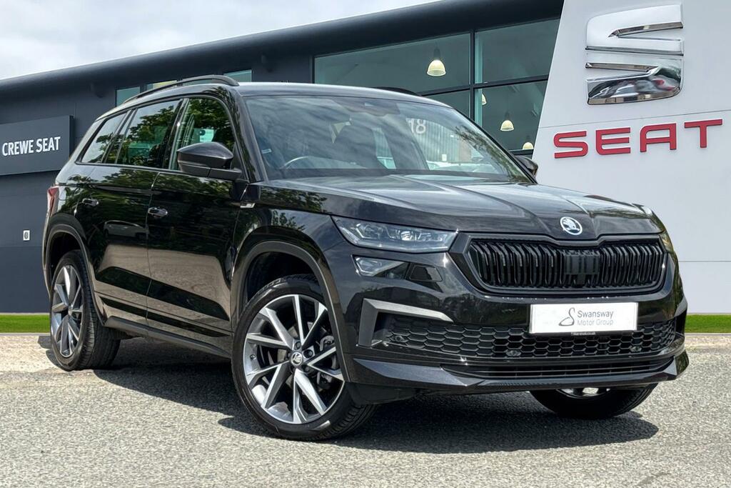 Skoda Kodiaq 1.5 Tsi Act Sportline Dsg Euro 6 Ss 7 Seat Black