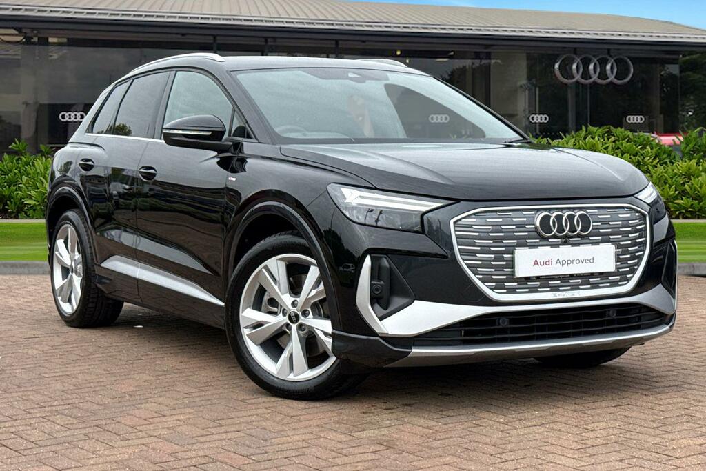 Audi Q4 E Tron Q4 S Line 40 E-tron 150,00 Kw Black