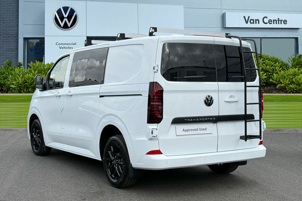 Volkswagen Transporter 2.0 Tdi 170 Commerce Pro Kombi Van KR26GRX White #2