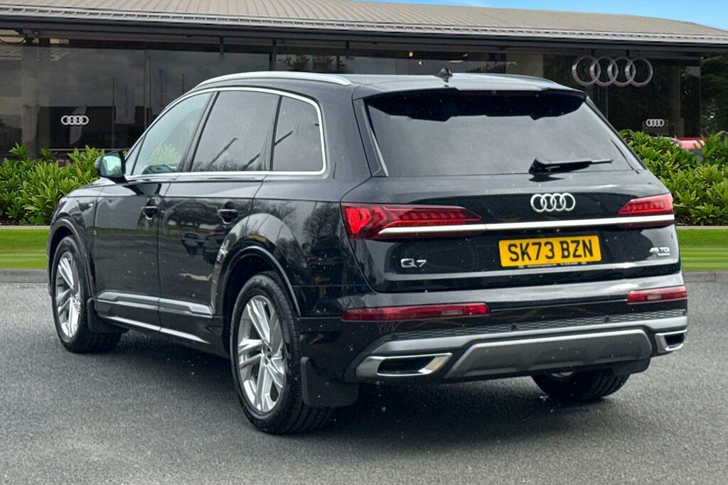 Audi Q7 3.0 Tdi V6 45 S Line Tiptronic Quattro Euro 6 Ss SK73BZN Black #3