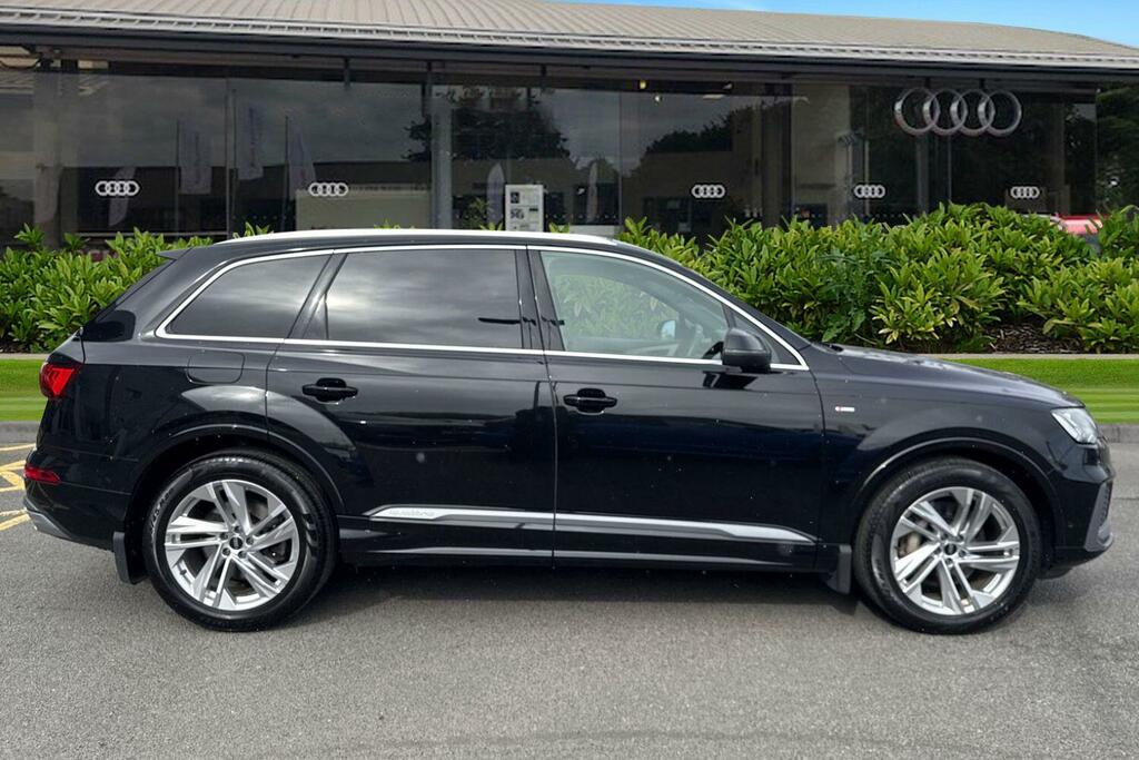 Audi Q7 3.0 Tdi V6 45 S Line Tiptronic Quattro Euro 6 Ss SK73BZN Black #5