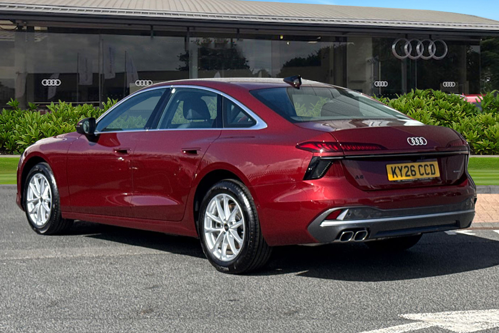 Audi A6 Saloon Sport Tdi Quattro 204 Ps S Tronic Red #2